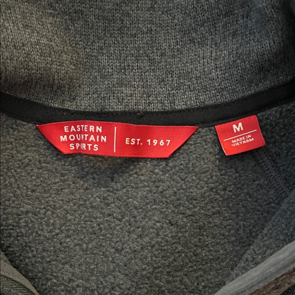 Dark Gray Full-Zip Lightweight Fleece - Picture 4 of 4